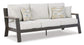 Tropicava Outdoor Sofa and Loveseat with Coffee Table