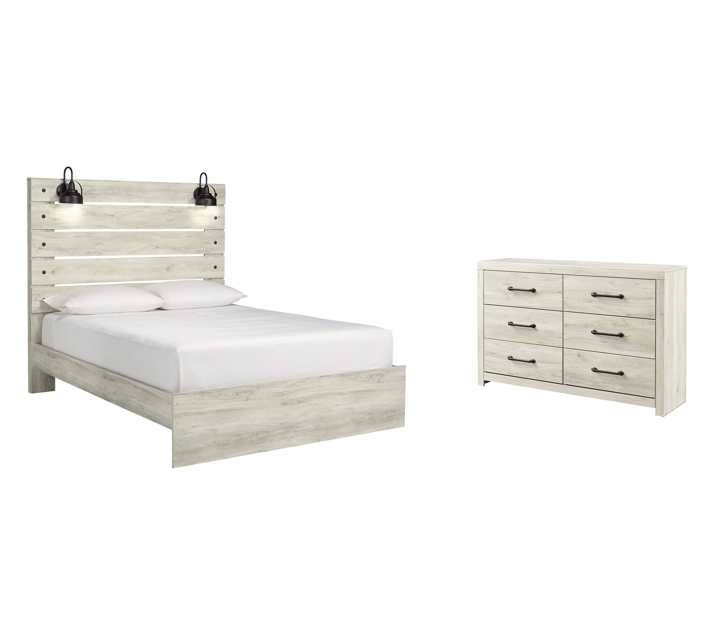 Cambeck Queen Panel Bed with Dresser