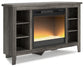 Arlenbry Corner TV Stand with Electric Fireplace