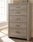 Culverbach Queen Panel Bed with Mirrored Dresser, Chest and Nightstand